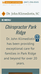 Mobile Screenshot of drjohnklimediotis.com